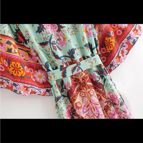 Boho Kimono Duster - Picture 6 of 10